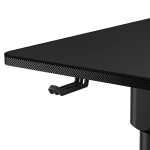 Cougar E-GRAV 180 Electric Gaming Desk, Full Desk Mouse Pad, Shields for Transmission Shaft & Motor, Cable Tray for Easy Management, Headset Hook – Black - Image 4