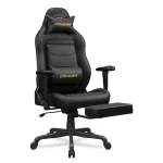 COUGAR EXPLORE NEO GOLD Gaming Racing-inspired Ergonomic Chair, Premium Breathable PVC Leather, Adjustable Armrests, Class 4 Gas Lift, Head/Lumbar Pillow, Storage Space - Image 6