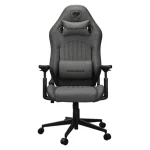COUGAR EXPLORE ROYAL Gaming Racing-inspired Ergonomic Chair, Imitation Linen, 3D Hyperrotation Armrests, Neck Pillow/Lumbar Cushion, Additional Storage - Royal Gray F - Image 2