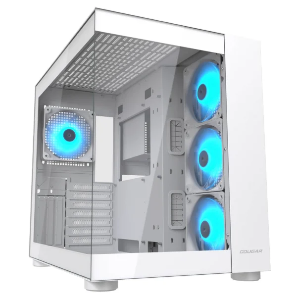 COUGAR FV150 RGB ATX Mid Tower PC Case - White