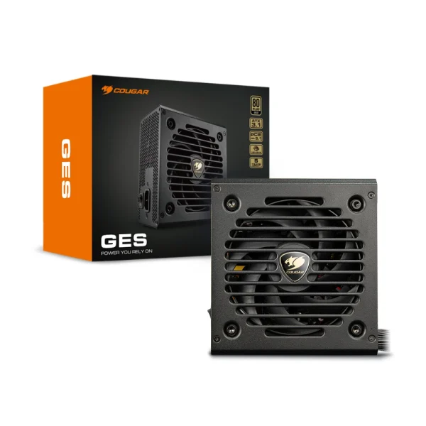 COUGAR GES 750W 80 PLUS Gold Non-modular Power Supply, Supports PCIe 5.1/ATX 3.1