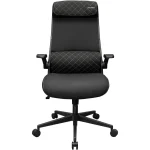 COUGAR STRYDER Gaming/Office Ergonomic Chair, Imitation Linen, Adjustable Armrests/Headrest, Class 4 Gas Lift Cylinder - Black - Image 2