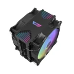 darkFlash Darkair Plus Dual Fan ARGB CPU Air Cooler - Image 2