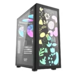darkFlash DK210 Graffiti Mid-Tower ATX Case - Image 6