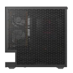 darkFlash FLOATRON F1 Micro-ATX Mid-Tower PC Gaming Case, Pre-installed 6x ARGB Fans - Black - Image 3
