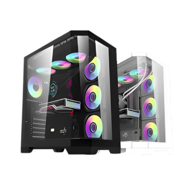 darkFlash FT418 Pro ATX Gaming Case - Black
