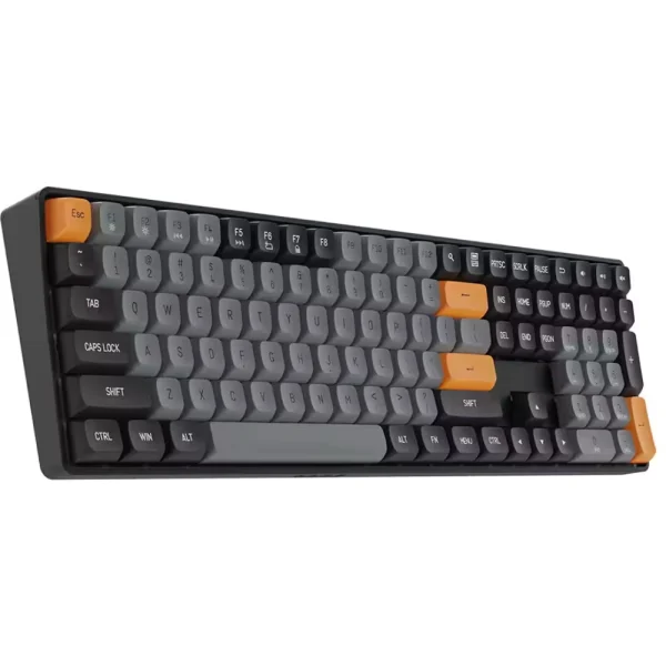 darkFlash GD110 Dual-Mode, Hot-Swappable, Anti-Ghosting, USB Type-C/2.4G, Mechanical Keyboard, Red Switches - Ink Dyeing