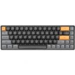 darkFlash GD68 Tri-Mode, Hot-Swappable, Anti-Ghosting, USB Type-C, Mechanical Keyboard - Brown Sugar