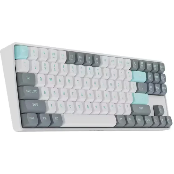 darkFlash GD89 Tri-Mode, Hot-Swappable, Anti-Ghosting, USB Type-C, Mechanical Keyboard, Red Switches - Jasmine