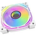 darkFlash INF 24 Pro PWM ARGB 5-in-1 Cooling Fan Kit - White - Image 6