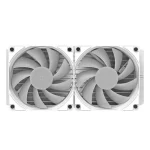 darkFlash Radiant DC 240 AIO Liquid CPU Cooler, 240mm - White - Image 4