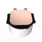 darkFlash Radiant DC 240 AIO Liquid CPU Cooler, 240mm - White - Image 6