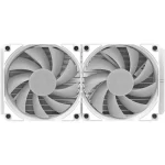 darkFlash Radiant DCS 240 AIO Liquid CPU Cooler, 240mm - White - Image 4
