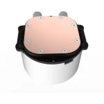 darkFlash Radiant DCS 240 AIO Liquid CPU Cooler, 240mm - White - Image 5