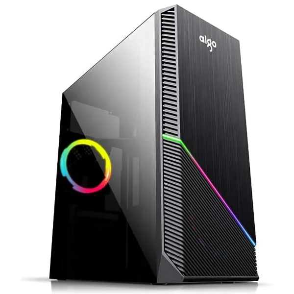 darkFlash RAINBOW-1 Tempered Glass ATX PC Case