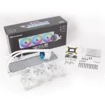 darkFlash Twister DX360 AIO Liquid CPU Cooler, 360mm - White - Image 7