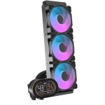 darkFlash Wave DH360D AIO Liquid CPU Cooler, 360mm - Black - Image 3