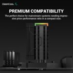 DeepCool AK400 Digital CPU Air Cooler - Black - Image 3