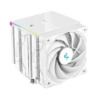 DeepCool AK620 Digital Display CPU Air Cooler, 6 Copper Heat-Pipes Dual Tower with 120mm PWM 1850RPM 68.99CFM Each for Intel - White