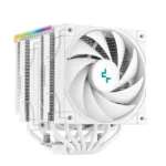 DeepCool AK620 Digital Display CPU Air Cooler, 6 Copper Heat-Pipes Dual Tower with 120mm PWM 1850RPM 68.99CFM Each for Intel - White - Image 2
