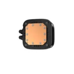 DeepCool LD240 240mm Liquid Cooler 5th Gen Pump 3400 RPM AIO Real-time CPU Status Screen Anti-Leak Tech with ARGB Fans and Dual Gradient Halo Effect Mirror, Black - Image 2