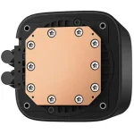 DeepCool LE360 V2 360mm Liquid Cooler Anti-Leak Tech with ARGB Fans and Frosted Elegant Pump Design, Black - Image 2