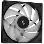 DeepCool LE360 V2 360mm Liquid Cooler Anti-Leak Tech with ARGB Fans and Frosted Elegant Pump Design, Black - Image 3