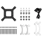 DeepCool LE360 V2 360mm Liquid Cooler Anti-Leak Tech with ARGB Fans and Frosted Elegant Pump Design, Black - Image 5