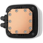 DeepCool LE360 V2 360mm Liquid Cooler Anti-Leak Tech with ARGB Fans and Frosted Elegant Pump Design, White - Image 2