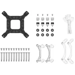 DeepCool LE360 V2 360mm Liquid Cooler Anti-Leak Tech with ARGB Fans and Frosted Elegant Pump Design, White - Image 5