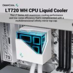 DeepCool LT720 360mm AIO Liquid CPU Cooler - White - Image 4
