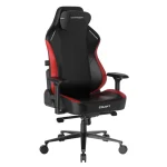 DXRacer Craft Series Gaming Chair (EPU Leatherette/Size XL), w/ Magnetic Headrest - Black/Red - GC/XLCF23LTA/NR