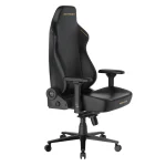 DXRacer Martian Series Electric Gaming Chair (EPU Leatherette/Size L), w/ Magnetic Headrest - Black - GC/LMT24LTA/N