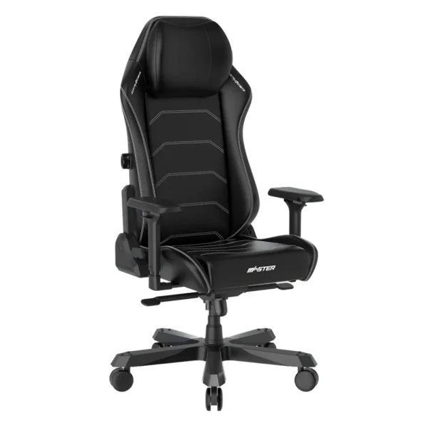 DXRacer Master Series Gaming Chair (Microfiber Leatherette/Size XL), w/ Headrest - Black - GC/XLMF24LTA/N