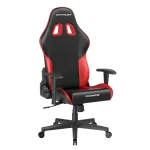 DXRacer Prince Series Gaming Chair (PVC Synthetic Leather/Size L) - Black/Red - GC/LPF24LTC/NR