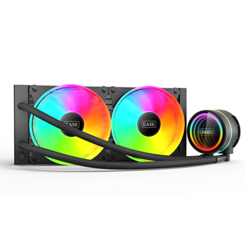 ease-elc240-arg-240mm-aio-liquid-cooler.jpg EASE ELC240 ARG 240mm AIO Liquid Cooler - Image 1