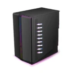 EASE EM123B Tempered Glass Gaming Case - Black - Image 3
