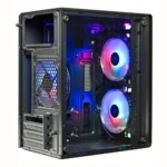 EASE EM123B Tempered Glass Gaming Case - Black - Image 6