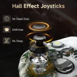 EasySMX X15 RGB Wireless Controller Gamepad with Hall Joysticks/Triggers, 2.4GHz/Wired/Bluetooth, Adjustable Vibration, Anti-Drift, Macro Programming, PC/Android/Steam/Switch/IOS Compatible - Wukong - Image 5