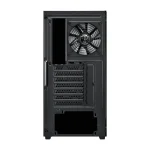 FSP CMT218 ATX Mid-Tower PC Gaming Case, Mesh Front, 4x Pre-installed RGB Fans - Black - Image 3