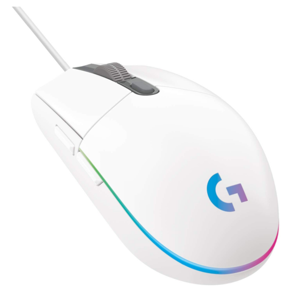 Logitech G102 LightSync Gaming Mouse - White