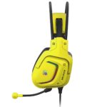 Bloody G575 Virtual 7.1 Surround Sound Gaming Headphone (Punk Yellow) CyberPunk Edition - Image 2