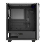 GameMax Diamond COC ARGB Mid-Tower PC Gaming Case, ATX, 3 Pin AURA Male & Female Connectors, Built In ARGB LED Strip, 1 x 120mm ARGB Fan Included, Water-Cooling Ready - White - Image 2