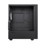 Gamemax Edge Black USB3.0 Tempered Glass Micro ATX Gaming Computer Case w/Tempered Glass Panel and 1 x RGB LED Fan x Rear (Pre-Installed) - Image 6