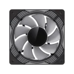 GAMEMAX FN12A-C8I-R 120mm ARGB Reverse Blade Case Fan - Black - Image 3