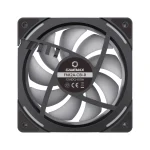 GAMEMAX FN12A-C8I-R 120mm ARGB Reverse Blade Case Fan - Black - Image 4