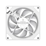 GAMEMAX FN12A-S8I-RW 120mm ARGB Reverse Blade Case Fan - White - Image 7