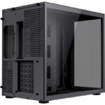 GameMax Infinity BK Mid-Tower ATX PC Gaming Case, Tempered Glass Side Panel - Black - Image 5