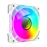 GAMEMAX KF300 WH, 120mm White Frame ARGB Fan 3-in-1 Kit, Includes Premium V4.0 ARGB HUB with Wireless Remote Controller - Image 4