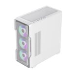 GAMEMAX Siege Tempered Glass ATX Mid Tower Computer Case - White - Image 3